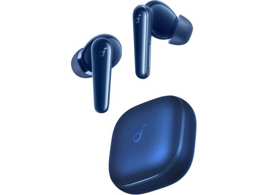 Anker soundcore Liberty 5, Noise-Cancelling Wireless Earbuds, 2x Stronger Voice Reduction, Real-Time Adaptive Noise Cancellation, Fast Charging, Dolby Audio, 6-Mic AI Clear Calls, Long Battery Life - Blue